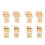 Banaan Jack Binding Post  Jack Insert met Zwarte &  Ringen, Schroef Type Audio Speaker , 4 Paar/8 Pack 1