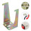 Metal Fire Extinguisher Bracket Wall Mountable 1 Set 5