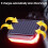 electric bicycle ebike usb solar charging bicycle taillight night riding 3