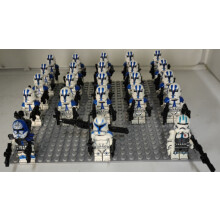 23pcs Star Wars Cody Bray Commander Suo Mini Figures Building Blocks Toys Gift