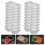 40PCS Reusable Snack Containers, 2-Compartment Dipping Containers with Lid for Refrigeration,Sauce Dip Case 2