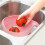 3X Rice Washing Filter Strainer Beans Peas Sieve Basket Colanders Cleaning Gadget Filtering with Handle 4