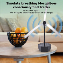 3X Fly Fans for Tables Rechargeable Fly Fans for Food Keep Flies Away Flexible Fly Repellent Fans for Outdoor Table Top