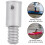 Extension Pole Tips Threaded Handle Adapter 2 Pcs 2