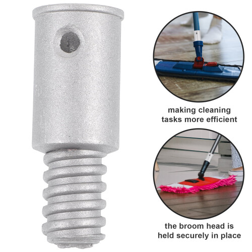 Extension Pole Tips Threaded Handle Adapter 2 Pcs 1