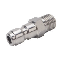 4X Pressure Washer Snow Foam Quick Plug Connector 1/4 Inch to Spray-Gun Wand Lance Adapter Quick Disconnect