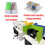 Foldable Acoustic Desk Privacy Panel 2 Piece Set for Office and Study, Noise Reduction,  Colors 4