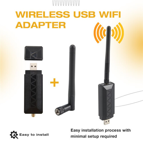 AR9271 Wireless USB WiFi Adapter 2.4G/150Mbps for Linux, Kali, Ubuntu,for Raspberry Pi, PC, Laptop Network Enhancement B 1