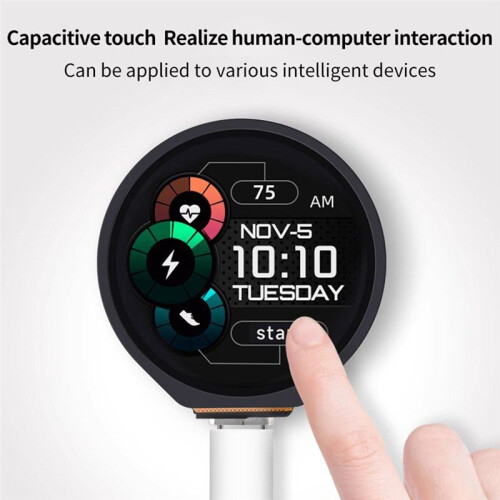 ESP32-S3 Development Board 1.28 Inch Touch Screen Round LCD Display with WiFi  Accelerometer Gyroscope Sensor 2