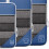 Compression Packing Cubes Waterproof Blue 3PCS 3