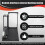 F9G OCuLink Interface External  Card Expansion Dock ATX Type Open PCIe4.0 64Gbps High-Speed Data Transfer 8