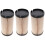 Fuel Filter Replacement for Cummins ISX15 Engines 3-Pack 4