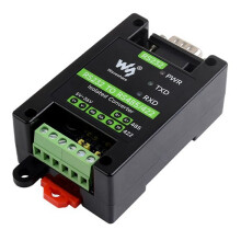 Waveshare RS232 zu RS485/422 Aktiver, Digitaler, Isolierter, Multifunktionaler, Bequemer und Praktischer Serieller Konverter mit Weiblicher