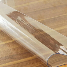 Clear PVC Office Chair Mat 110x160cm Transparent Floor Protector for Hardwood and Carpet Floors