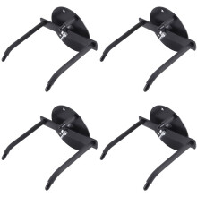 4X Trumpet Wall Hook Holder Hanger Stand Mount Guitarpiccolo Pocket Instrument Display Instruments Musical Rack Round