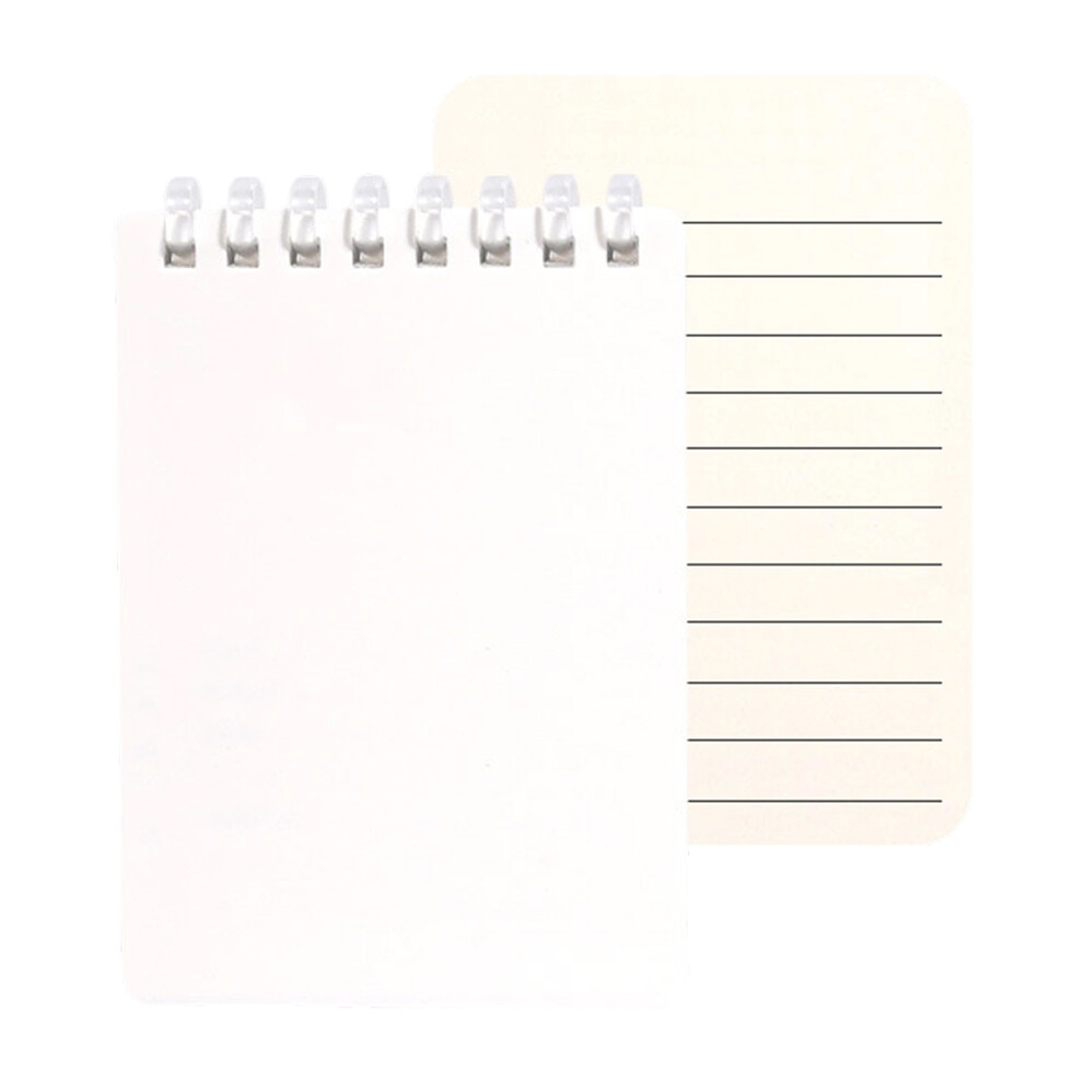 Soft Coil Binding Notebook 128 Pages- Horizontal Line White 7751001427688