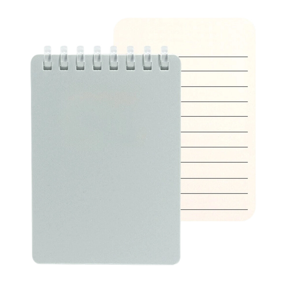 Coil Binding Notebook 128 Pages- Horizontal Line Grey 7754001696047