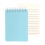 Pocket Size Notebook 128 Pages Soft Coil-Blue horizontal line 1