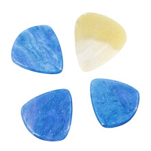 Antislip Gitaar Duimpicks Elektrische Gitaar Picks-Blauw