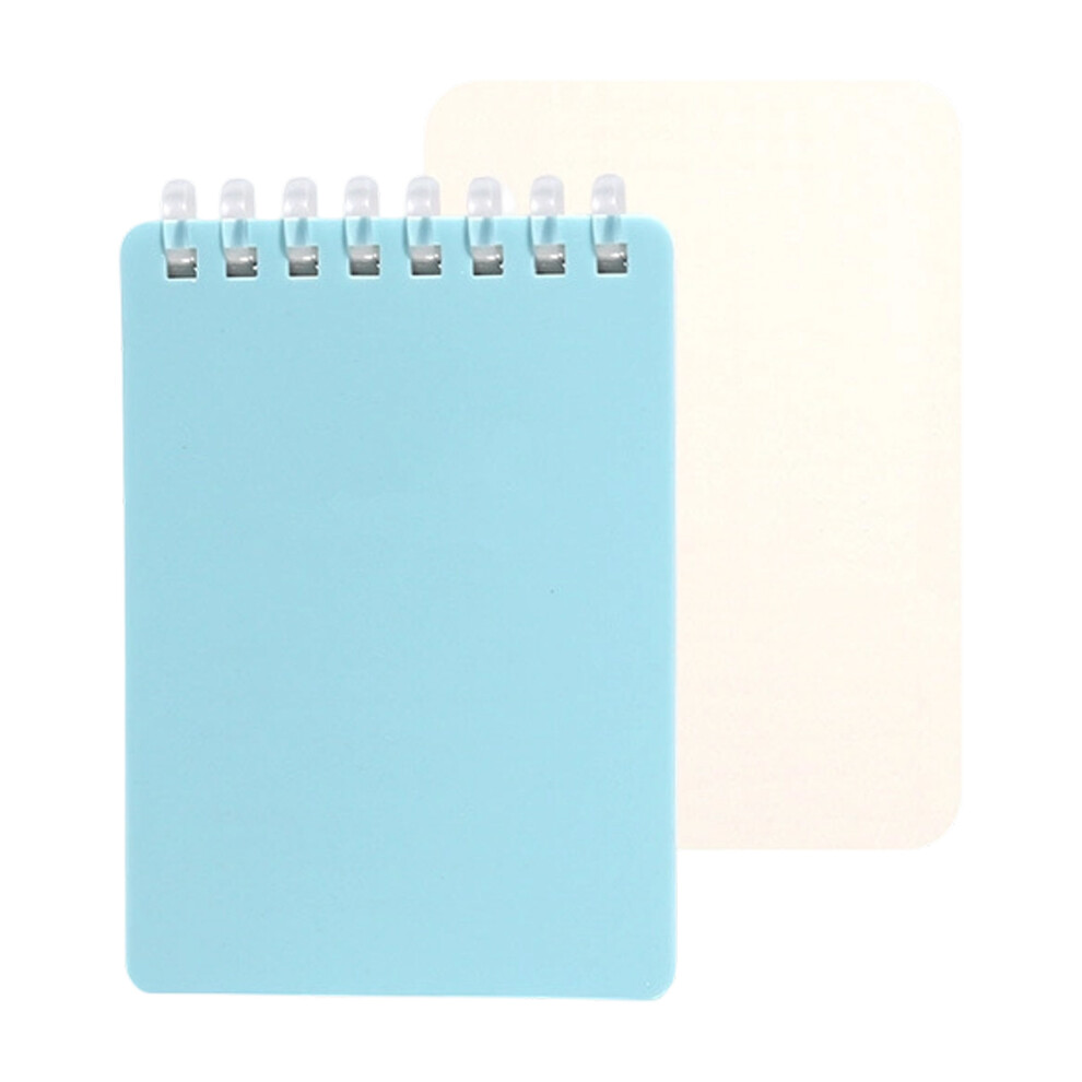 Soft Coil Binding Notebook 128 Pages Waterproof Pp- Vacancy Blue 7754001696252