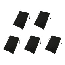Multifunctionele opbergtas voor skibrillen, 18x27 cm,-Zwart
