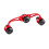 Vissers Essential Knots Tool met ergonomische handgreep-Rood 1
