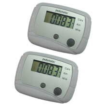 Wandelstappenteller Nauwkeurige fitnesstrackers Nauwkeurige-Wit