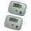 Walking Pedometer Simple Step Counter for Step Fitness-White 1