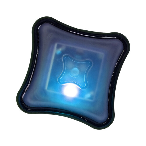Helmets Signals Light Waterproof For-Black bottom Blue light