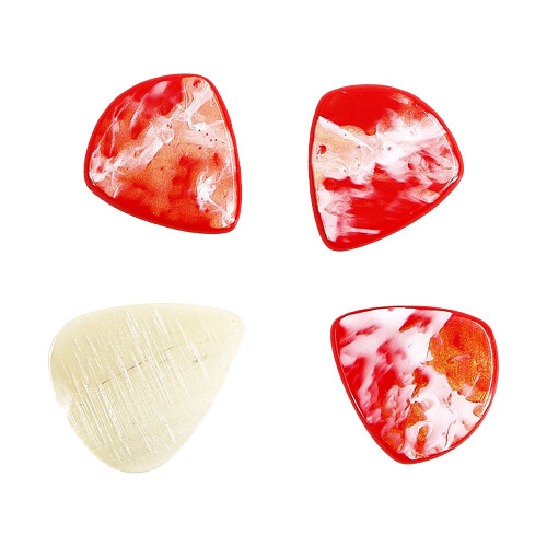 Akoestische elektrische basgitaren Plectrum Duurzame-Rood