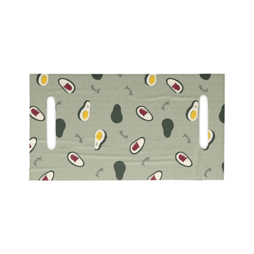 Universelle Golfwagen-Sitztuch-Decke, Avocado-Muster,-5