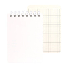 Soft Coil Binding Notebook 128 Pages-White grids