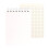 Soft Coil Binding Notebook 128 Pages-White grids 1
