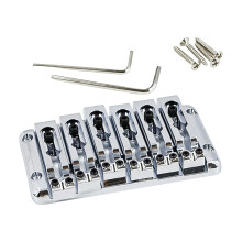 Separated Saddles 6 String Guitar Bridge For Easy Installation