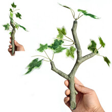 Plantes artificielles de paysage pour Aquarium, aménagement-8