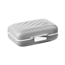 Travel Size Pills Box Lightproof Moisture Proof Sealed-D