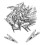 300x Premium-Grade Metal Alligator Clips 35mm - Multipurpose 2