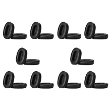 10X Oorkussens Memory Foam Oorkussen Cover Vervanging Oorkussens voor ATH M50X Past M40X M30X M20 Zwart