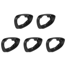 5X Car Right Side Door Wind Rearview Mirror Cover Frame for Fiesta MK7 2009-2017