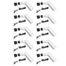 10X Egg Candler Tester Rechargeable Wireless Cool Light Incubator Candling Lamp with Two Soft Fit for All Eggs Type