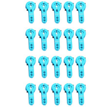 20Pcs 23T Metal Servo Arm Horn with Screws for 1/10 RC Car Parts Accessories