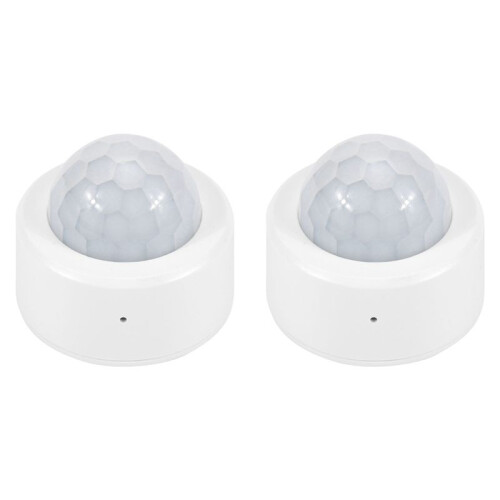 2X Tuya Zigbee PIR Motion Sensor Human Body Motion Sensor  Life Control Works with Alexa  Home