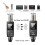 2X UHF Wireless Microphone Transmitter Receiver XLR Microphone Wireless System Suitable for 48V Capacitive Microphone 4