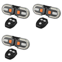 3X Neue Bike Light Set USB Wiederaufladbare Fahrrad Blinker Radfahren Laterne MTB Zubehör LED Rücklicht