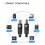 2X UHF Wireless Microphone Transmitter Receiver XLR Microphone Wireless System Suitable for 48V Capacitive Microphone 8