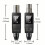2X UHF Wireless Microphone Transmitter Receiver XLR Microphone Wireless System Suitable for 48V Capacitive Microphone 9