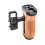3X Camera Side Handle Grip for // DSLR Camera Cage Left Right Side Wooden Handgrip with Cold Shoe 3
