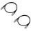 Wireless Microphone Antenna Extension Cable 2ft with BNC Connector, 6-Pack for Rack Mount Systems 2