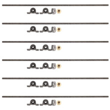 6X T8 8mm 500mm Lead Screw Rod with Nut Pillow Block Mounted CNC Set for 3D Printer