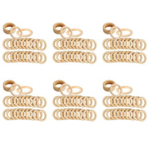 150 Stuks Natuurlijke Houten Ringen 70mm Onvoltooide Macrame Houten Ring Houten Cirkels voor DIY Ring Hanger Sieraden Maken